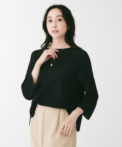 UNTITLED / アンタイトル ニット・セーター | 6分袖ガーターニット | 詳細6