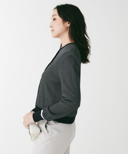 UNTITLED / アンタイトル カーディガン・ボレロ | 配色カーディガンニット | 詳細11