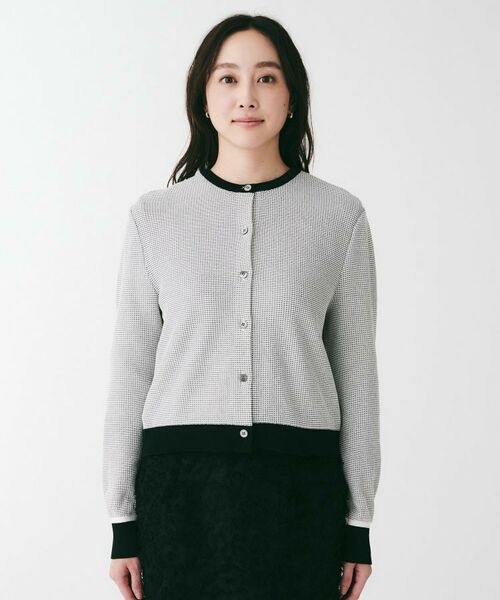 UNTITLED / アンタイトル カーディガン・ボレロ | 配色カーディガンニット | 詳細14