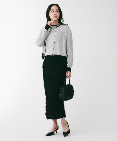 UNTITLED / アンタイトル カーディガン・ボレロ | 配色カーディガンニット | 詳細4