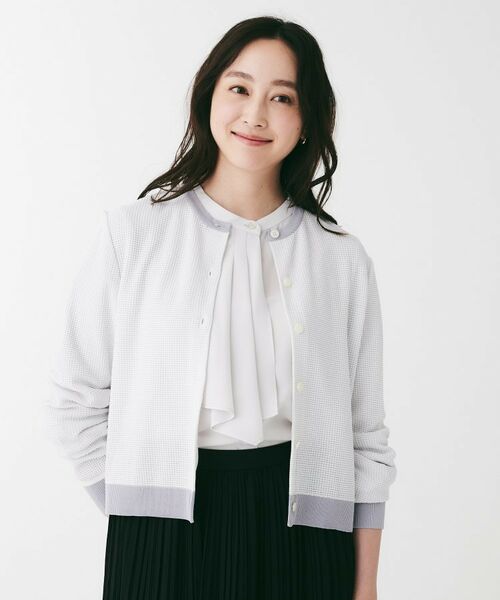 UNTITLED / アンタイトル カーディガン・ボレロ | 配色カーディガンニット | 詳細6