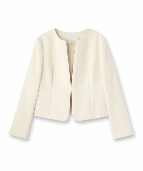 UNTITLED / アンタイトル ノーカラージャケット | ダブルクロスノーカラージャケット | 詳細1