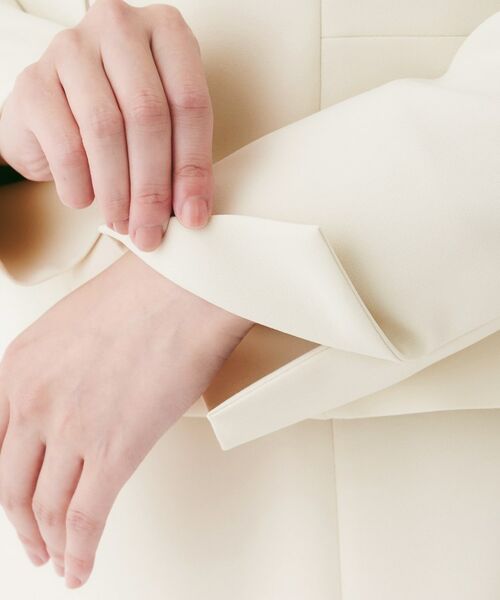 UNTITLED / アンタイトル ノーカラージャケット | ダブルクロスノーカラージャケット | 詳細17