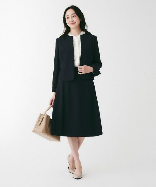 UNTITLED / アンタイトル ノーカラージャケット | ダブルクロスノーカラージャケット | 詳細9