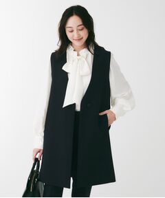 UNTITLED / アンタイトル ベスト | ダブルクロスVネックベスト