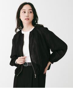 UNTITLED / アンタイトル レザーブルゾン・ジャケット | シアーローンブルゾン