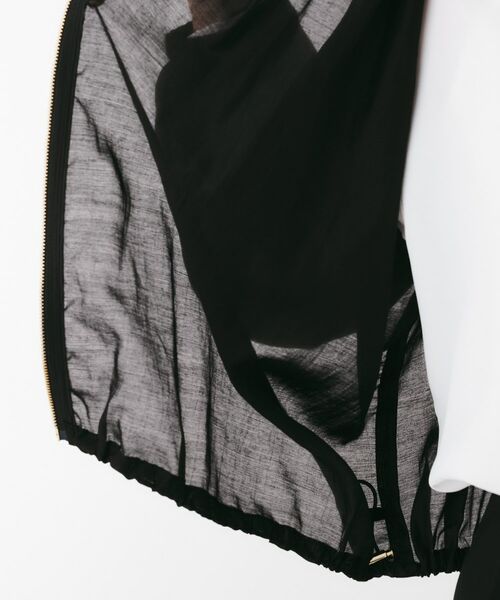 UNTITLED / アンタイトル レザーブルゾン・ジャケット | シアーローンブルゾン | 詳細10