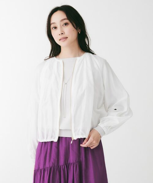 UNTITLED / アンタイトル レザーブルゾン・ジャケット | シアーローンブルゾン | 詳細2