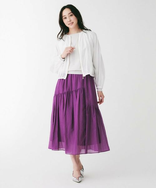 UNTITLED / アンタイトル レザーブルゾン・ジャケット | シアーローンブルゾン | 詳細4