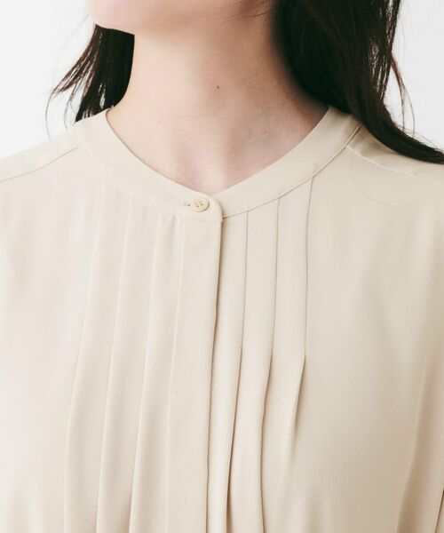 UNTITLED / アンタイトル ロング・マキシ丈ワンピース | バンドカラーシャツワンピース | 詳細16