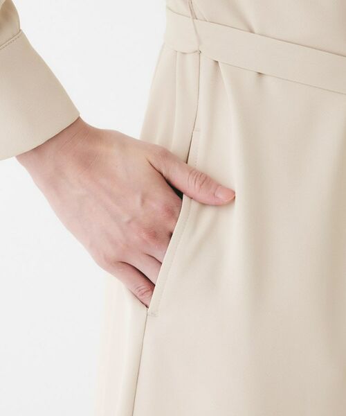 UNTITLED / アンタイトル ロング・マキシ丈ワンピース | バンドカラーシャツワンピース | 詳細20