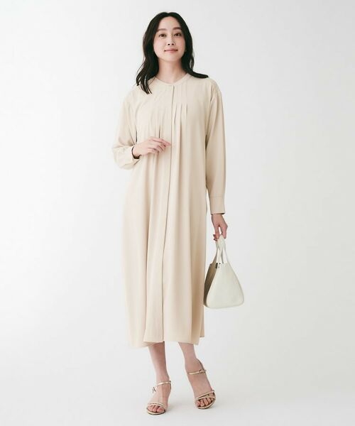 花*様 美品♡ソブ　ロングシャツワンピース　総柄　半袖　リボンベルト　Aライン エアリーロングシャツワンピース （ロング・マキシ丈ワンピース