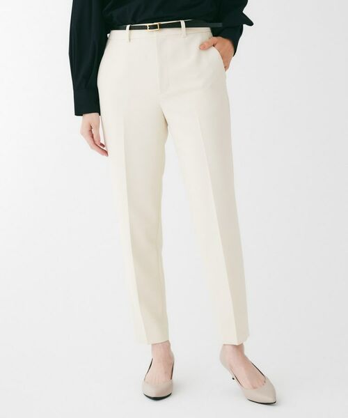 UNTITLED / アンタイトル パンツ | ダブルクロステーパードパンツ | 詳細2