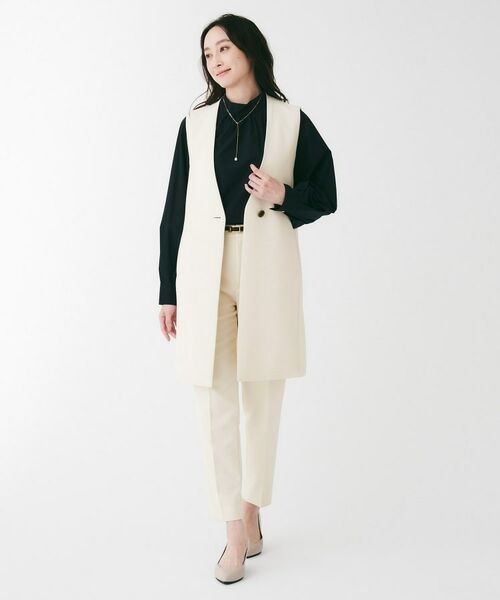 UNTITLED / アンタイトル パンツ | ダブルクロステーパードパンツ | 詳細4