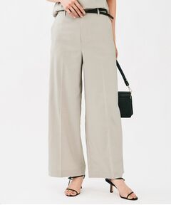 UNTITLED / アンタイトル ショート・ハーフ・半端丈パンツ | リネンライク ワイドパンツ