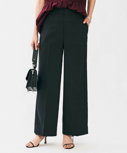 UNTITLED / アンタイトル ショート・ハーフ・半端丈パンツ | リネンライク ワイドパンツ | 詳細2