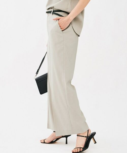 UNTITLED / アンタイトル ショート・ハーフ・半端丈パンツ | リネンライク ワイドパンツ | 詳細7