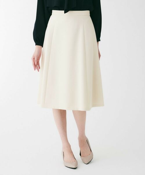 UNTITLED / アンタイトル スカート | ダブルクロスフレアスカート | 詳細2