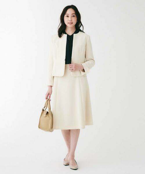 UNTITLED / アンタイトル スカート | ダブルクロスフレアスカート | 詳細4