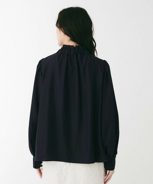 UNTITLED / アンタイトル シャツ・ブラウス | フィブリルサテン ボウタイブラウス | 詳細12
