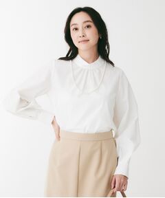 UNTITLED / アンタイトル シャツ・ブラウス | TC裾ラウンドブラウス