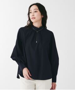 UNTITLED / アンタイトル シャツ・ブラウス | TC裾ラウンドブラウス