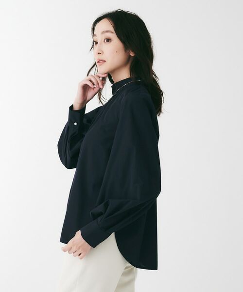UNTITLED / アンタイトル シャツ・ブラウス | TC裾ラウンドブラウス | 詳細10