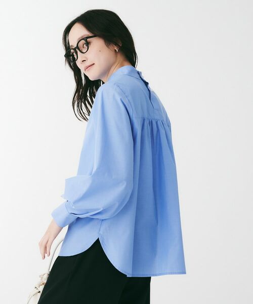 UNTITLED / アンタイトル シャツ・ブラウス | TC裾ラウンドブラウス | 詳細7