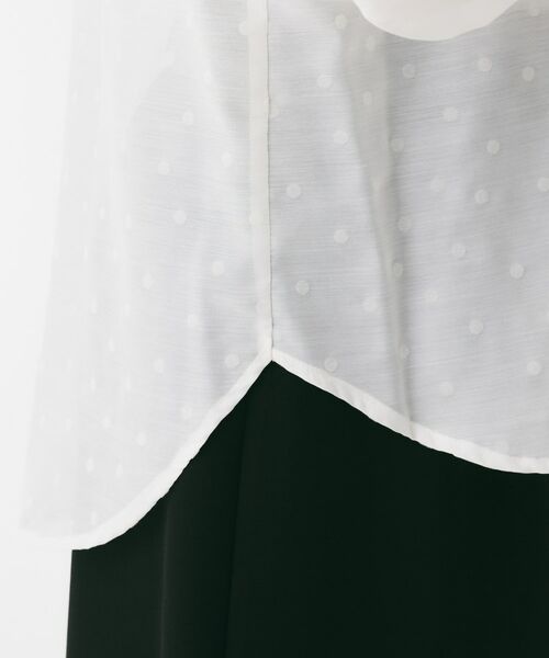UNTITLED / アンタイトル シャツ・ブラウス | フロッキードットボウタイブラウス | 詳細16