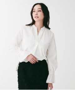 UNTITLED / アンタイトル シャツ・ブラウス | キャンディスリーブストライプシャツ