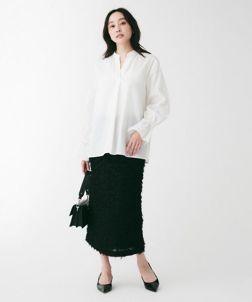 UNTITLED / アンタイトル シャツ・ブラウス | キャンディスリーブストライプシャツ | 詳細4