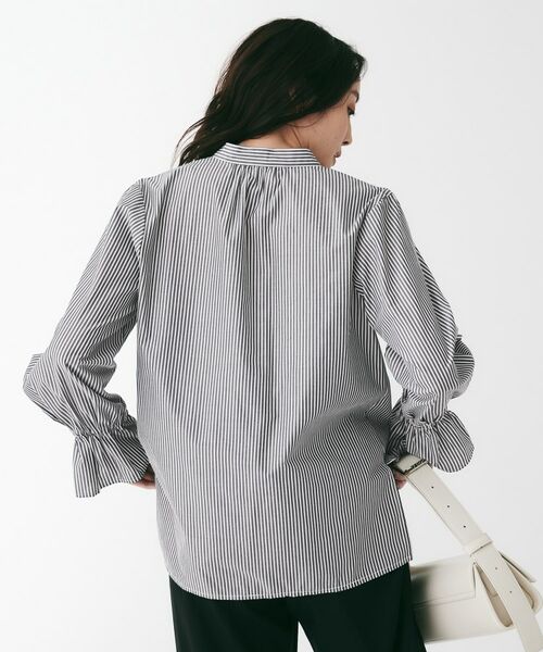 UNTITLED / アンタイトル シャツ・ブラウス | キャンディスリーブストライプシャツ | 詳細7