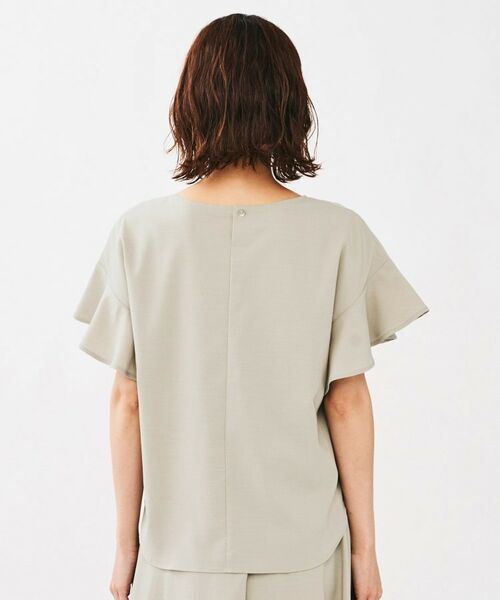 UNTITLED / アンタイトル シャツ・ブラウス | リネンライク クルーネックブラウス | 詳細16