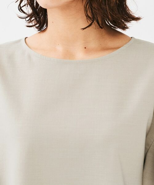 UNTITLED / アンタイトル シャツ・ブラウス | リネンライク クルーネックブラウス | 詳細17