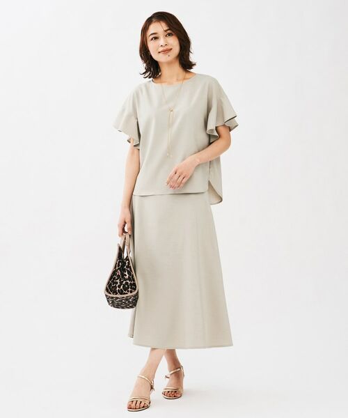 UNTITLED / アンタイトル シャツ・ブラウス | リネンライク クルーネックブラウス | 詳細8