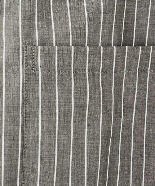 UNTITLED / アンタイトル シャツ・ブラウス | キュプラ混ストライプシャツ | 詳細5