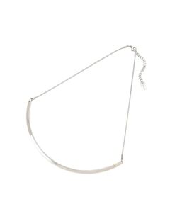 UNTITLED / アンタイトル ネックレス・ペンダント・チョーカー | 【ステンレス】カーヴィプレートショートネックレス