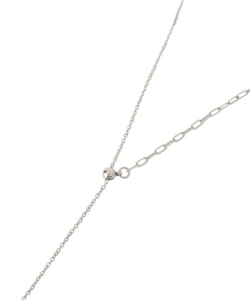 UNTITLED / アンタイトル ネックレス・ペンダント・チョーカー | 【ステンレス】Y字ドロップネックレス | 詳細5