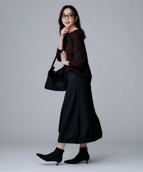 UNTITLED / アンタイトル ブーツ(ショート丈) | 【ストレッチ】ニットブーツ | 詳細7