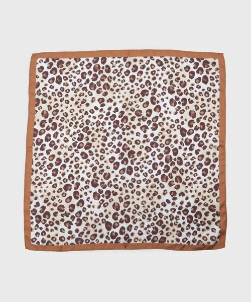 UNTITLED / アンタイトル バンダナ・スカーフ | レオパードプリントスカーフ | 詳細1