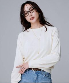 UNTITLED / アンタイトル ニット・セーター | 【8色展開／コンパクト丈】レーヨン混 コクーンニット