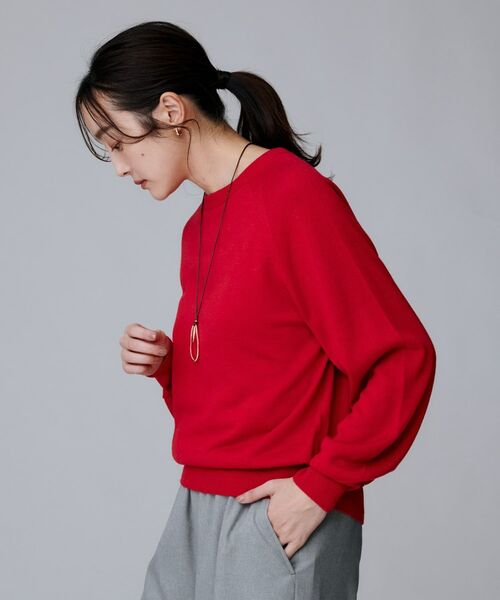 UNTITLED / アンタイトル ニット・セーター | 【8色展開／コンパクト丈】レーヨン混 コクーンニット | 詳細24