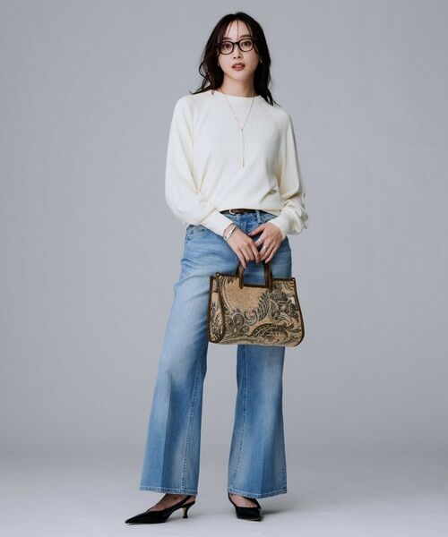 UNTITLED / アンタイトル ニット・セーター | 【8色展開／コンパクト丈】レーヨン混 コクーンニット | 詳細5