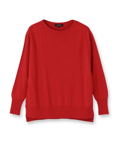 UNTITLED / アンタイトル ニット・セーター | 【8色展開/体型カバー】魅せる"タイムレスニット" | 詳細1