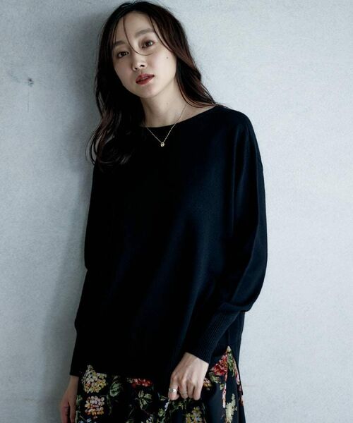 UNTITLED / アンタイトル ニット・セーター | 【8色展開/体型カバー】魅せる"タイムレスニット" | 詳細16