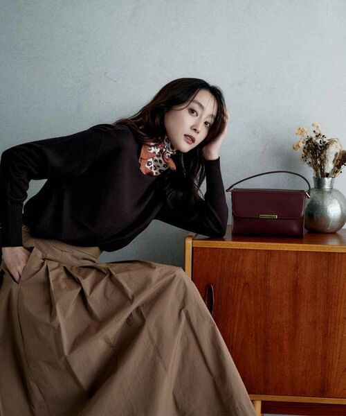 UNTITLED / アンタイトル ニット・セーター | 【8色展開/体型カバー】魅せる"タイムレスニット" | 詳細27