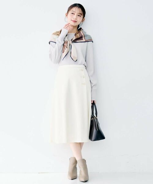 UNTITLED / アンタイトル ニット・セーター | 【8色展開/体型カバー】魅せる"タイムレスニット" | 詳細30