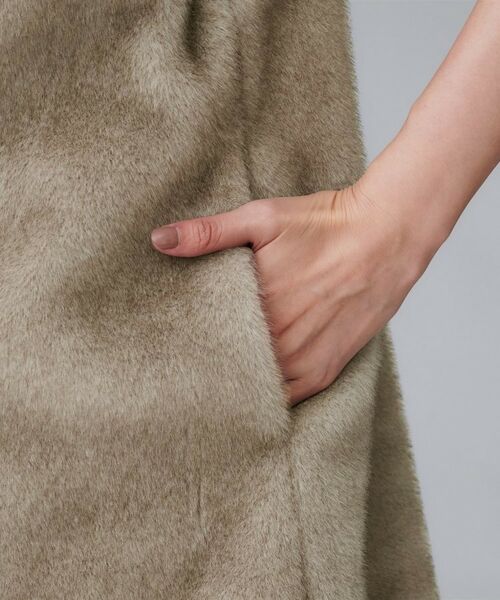 UNTITLED / アンタイトル ベスト | 【トレンド/ジレ】フェイクファーベスト | 詳細17