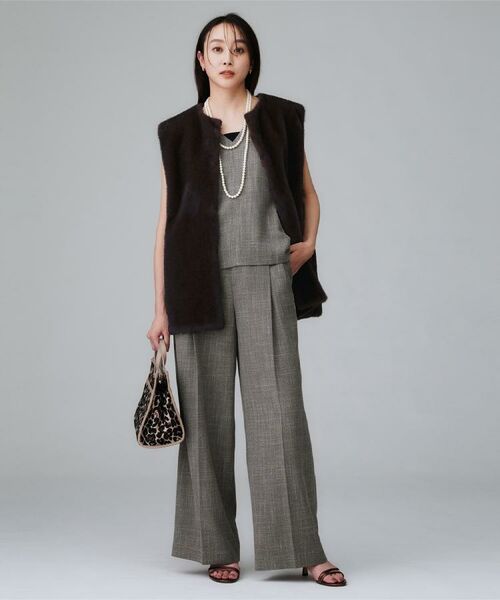 UNTITLED / アンタイトル ベスト | 【トレンド/ジレ】フェイクファーベスト | 詳細3