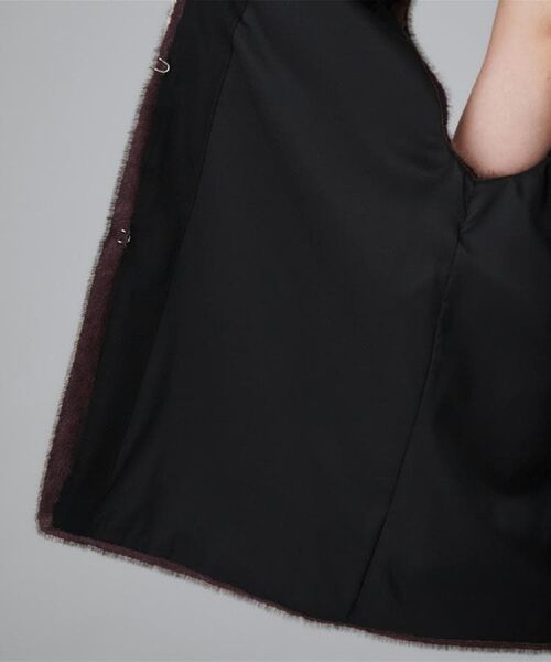 UNTITLED / アンタイトル ベスト | 【トレンド/ジレ】フェイクファーベスト | 詳細5